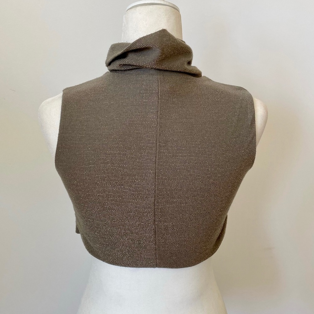 Cropped Turtle Neck - image 2